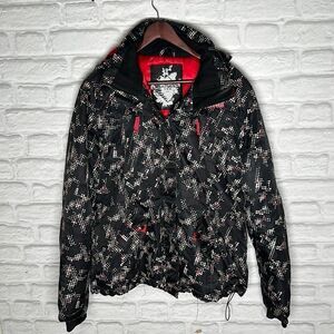 Oxygen digital camo girls winter jacket